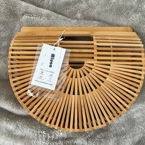 Miuco Bamboo bag NWT
